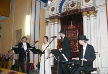 Folclor evreiesc la sinagoga din Sighet.